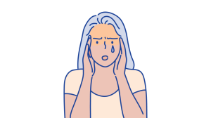 Disbelief, confusion, frustration illustration