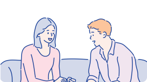 Open lines of communication illustration
